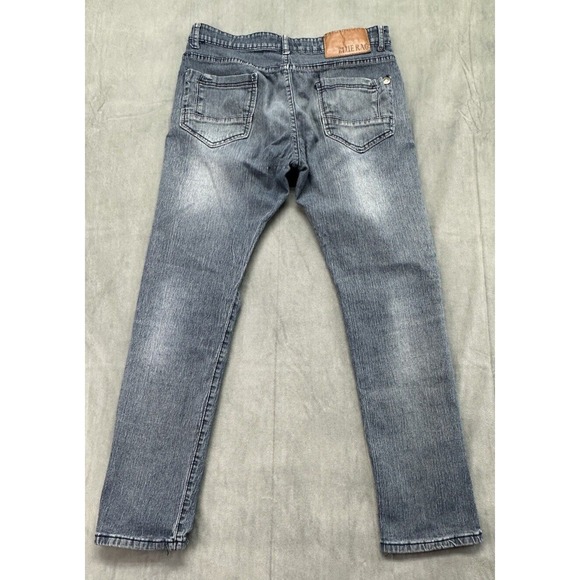 Blue Rag Jeans Distressed Men's 34x30 Pockets Medium Wash Denim RUNS SMALL - Picture 2 of 12